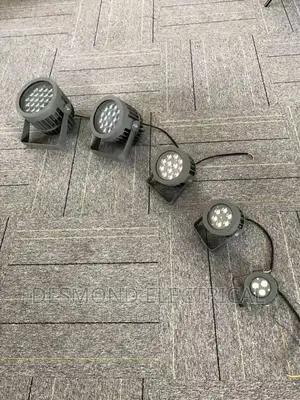 Irina L.E.D Outdoor Spotlight in Dark Gray by Lucande