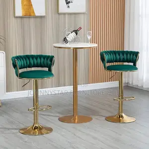 Italian Gold Bar Stools