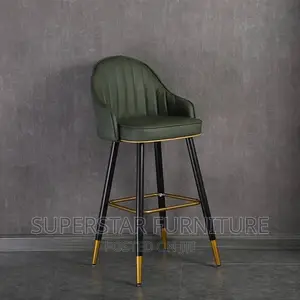 Italian High Leg Gold Bar Stools