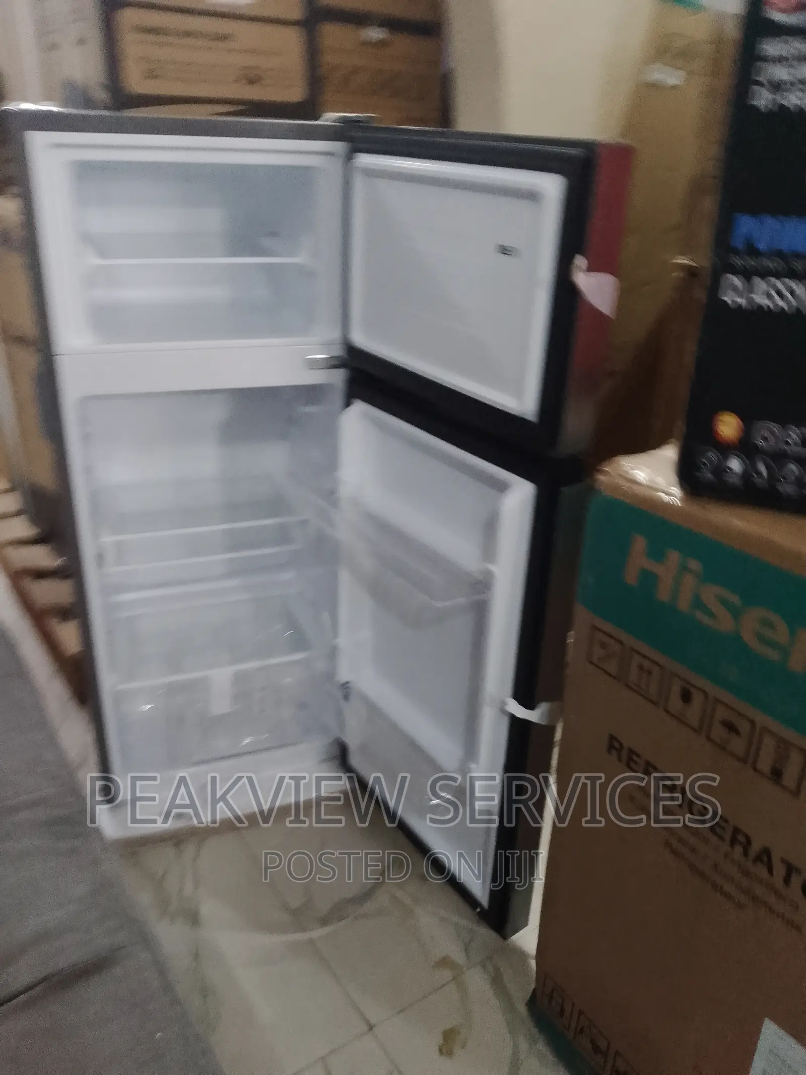 Quality Hisense Ref172dr Double Door Refrigerator 124L