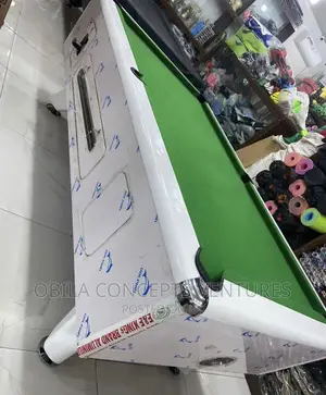 Marble Top Home Made Coin Operated Snooker Board 7ft