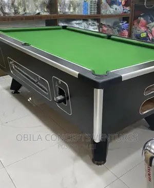 Quality Home Made Marble Top and Coin Operated Snooker