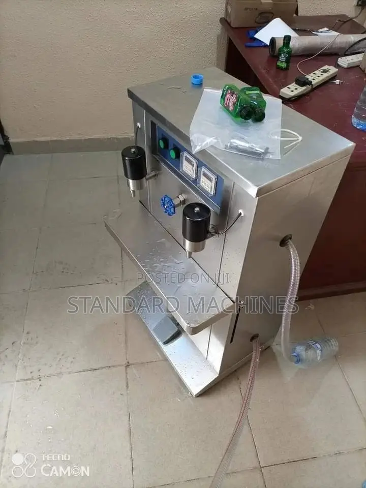 Two Nozzles Automatic Filling Machine Two -Timer Filler