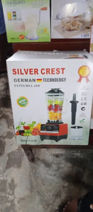 6000 Watts Double Cups Silver Crest Blender