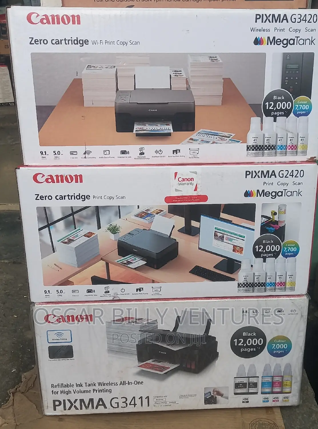 Canon Pixma G3430 Printer With Megatank