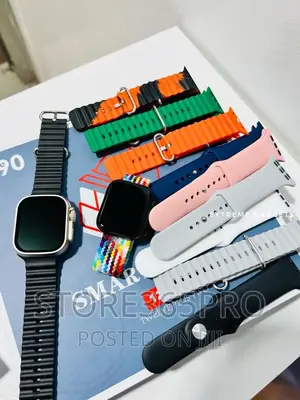 Y90 Watch 8 Ultra 2 Smartwatch Combo Design 11 Belt Plus