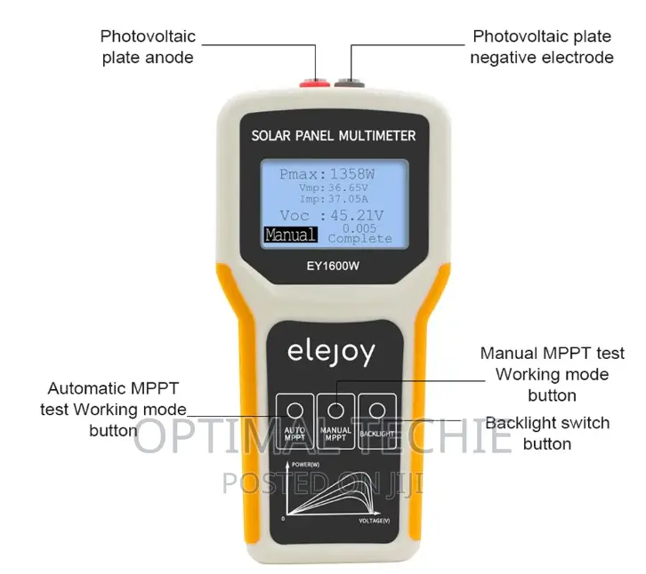 Elejoy Solar Panel Tester 1600w