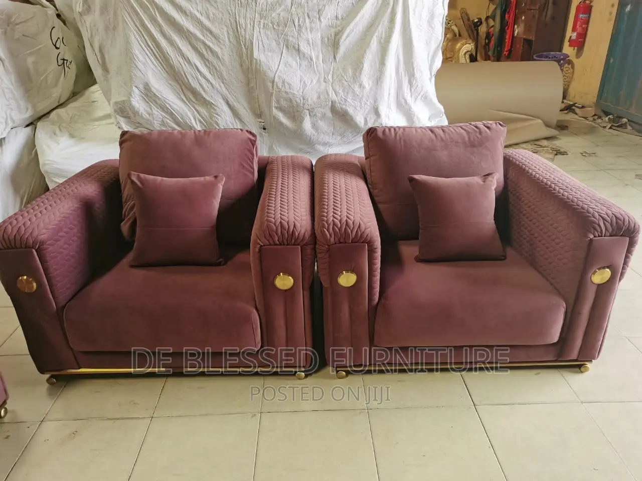 Imported Fabric Sofa