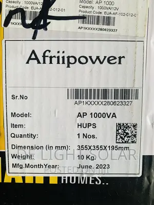 1000kva Afriipower Inverter