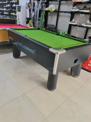 7ft Foreign Marble and Coin Operated Pool Table