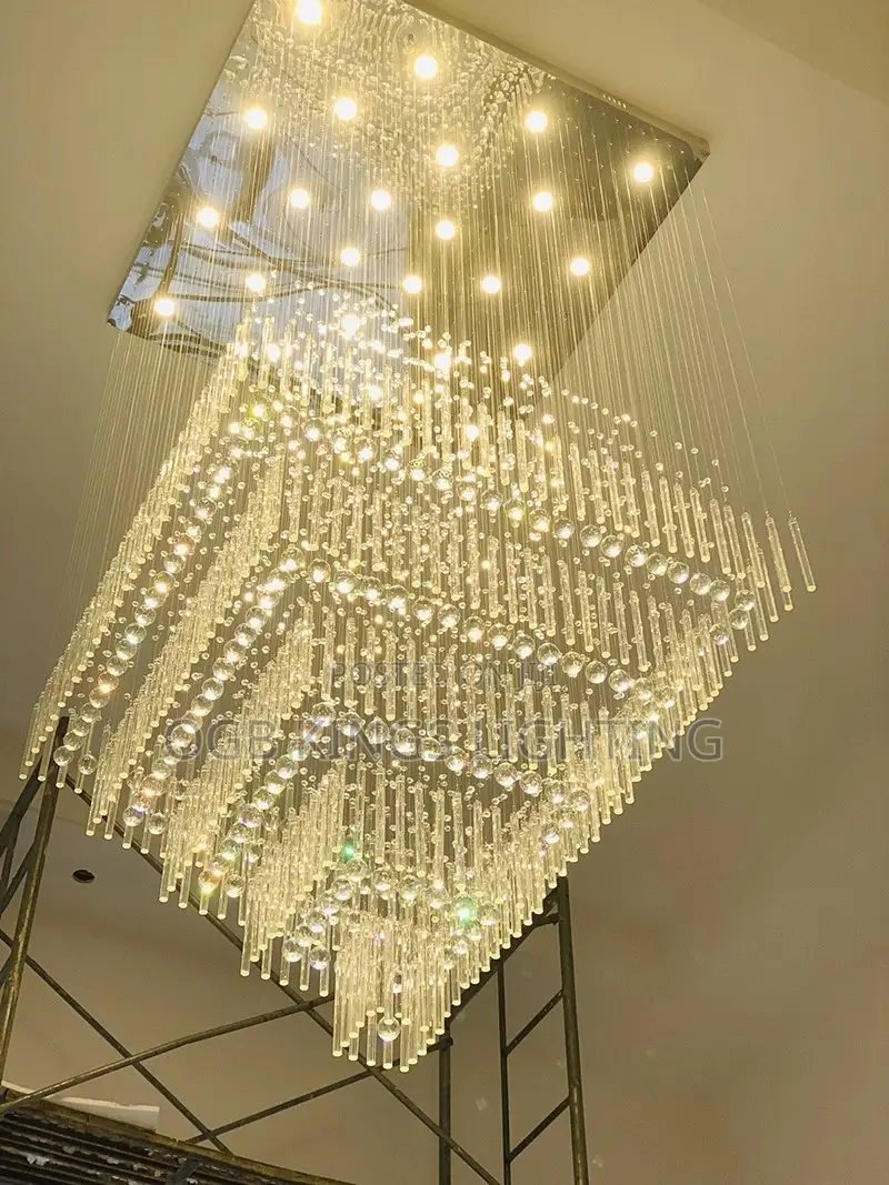 Nordic LED Crystal Chandelier Light