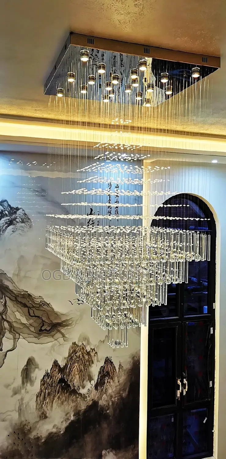 Nordic LED Crystal Chandelier Light