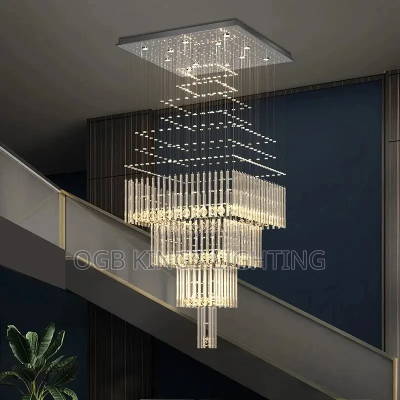 Nordic LED Crystal Chandelier Light