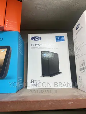 Lacie D2 Professional 20TB External Hard Drive Desktop