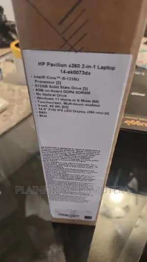 New Laptop HP Pavilion 14 8GB Intel Core I5 SSD 512GB