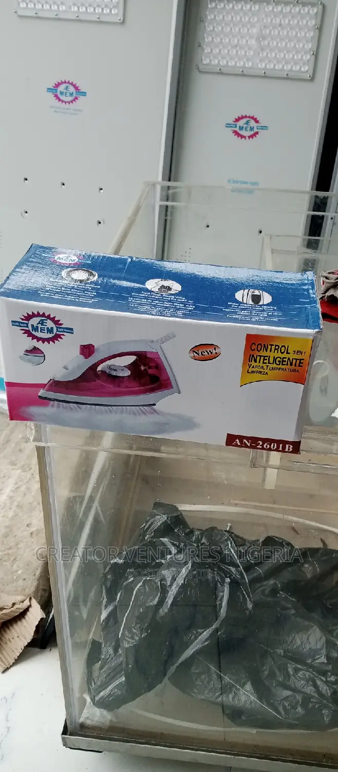 DC SOLAR PRESSING IRON, 12VOLTS,150watts,1mints Hot For 60'c