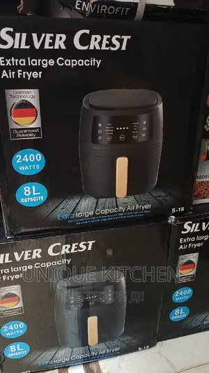 8 Litres Silver Crest Air Fryer