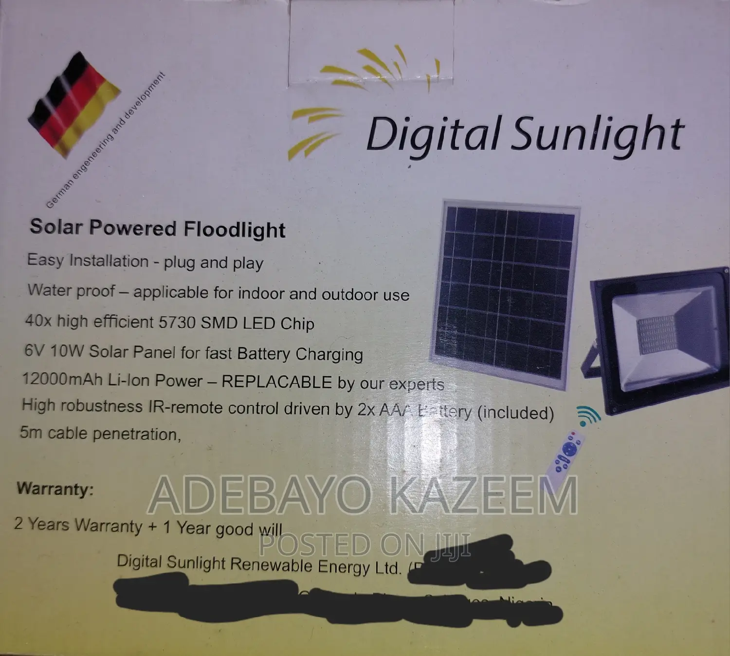Solar Floor Lights