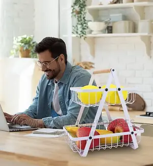 Classic 2 Tier Countertop Fruit Baskets
