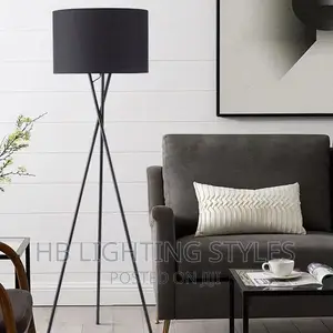 Black Tripod Standing Lamp
