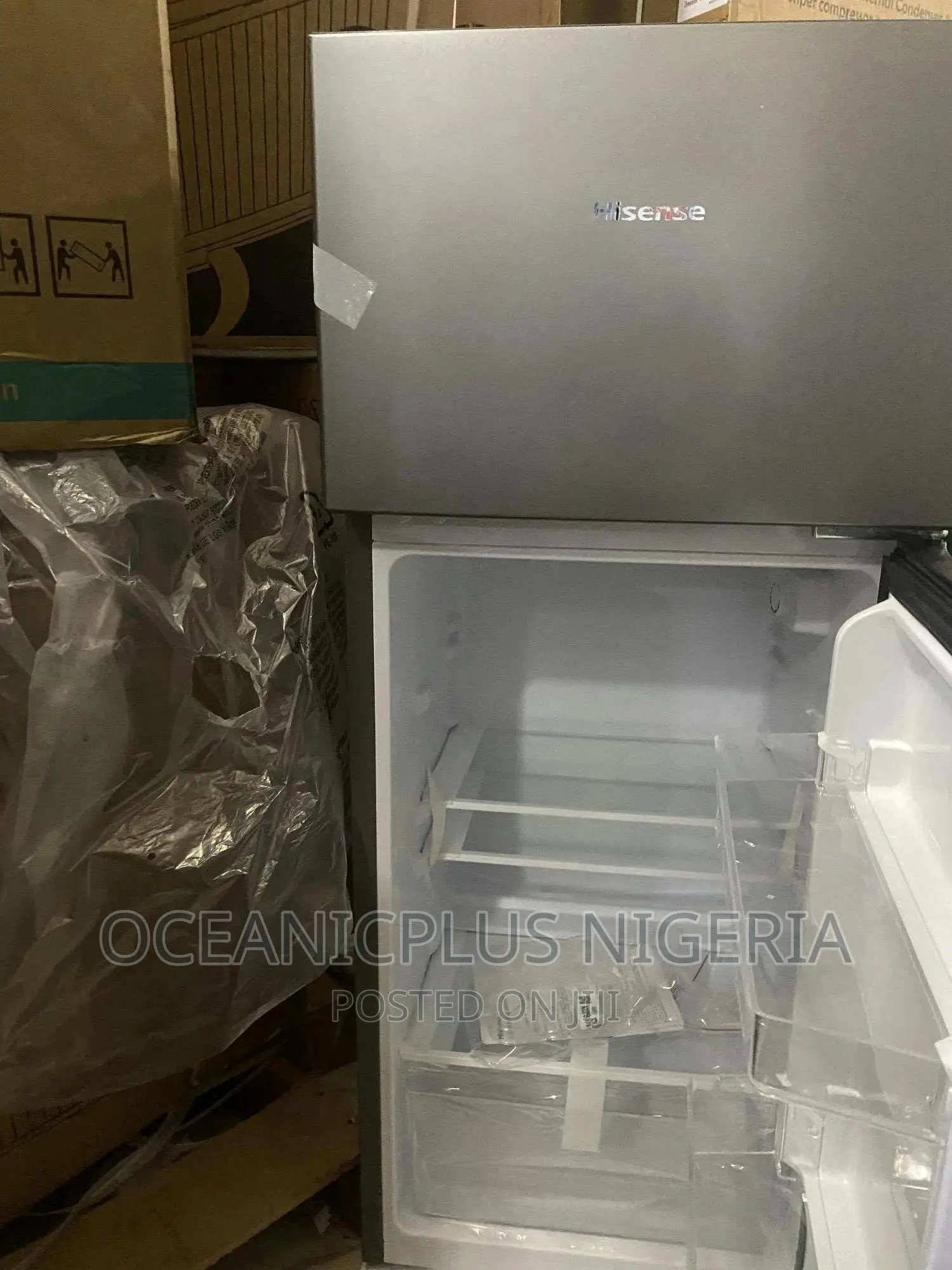 Hisense Refrigerator- 124l Double Door Refrigerator