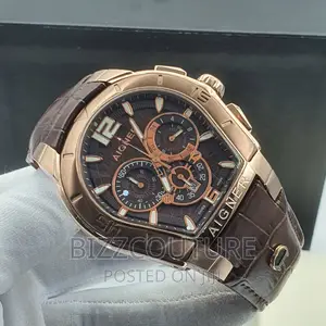 Original Aigner Leather Strap Watch Available in Store