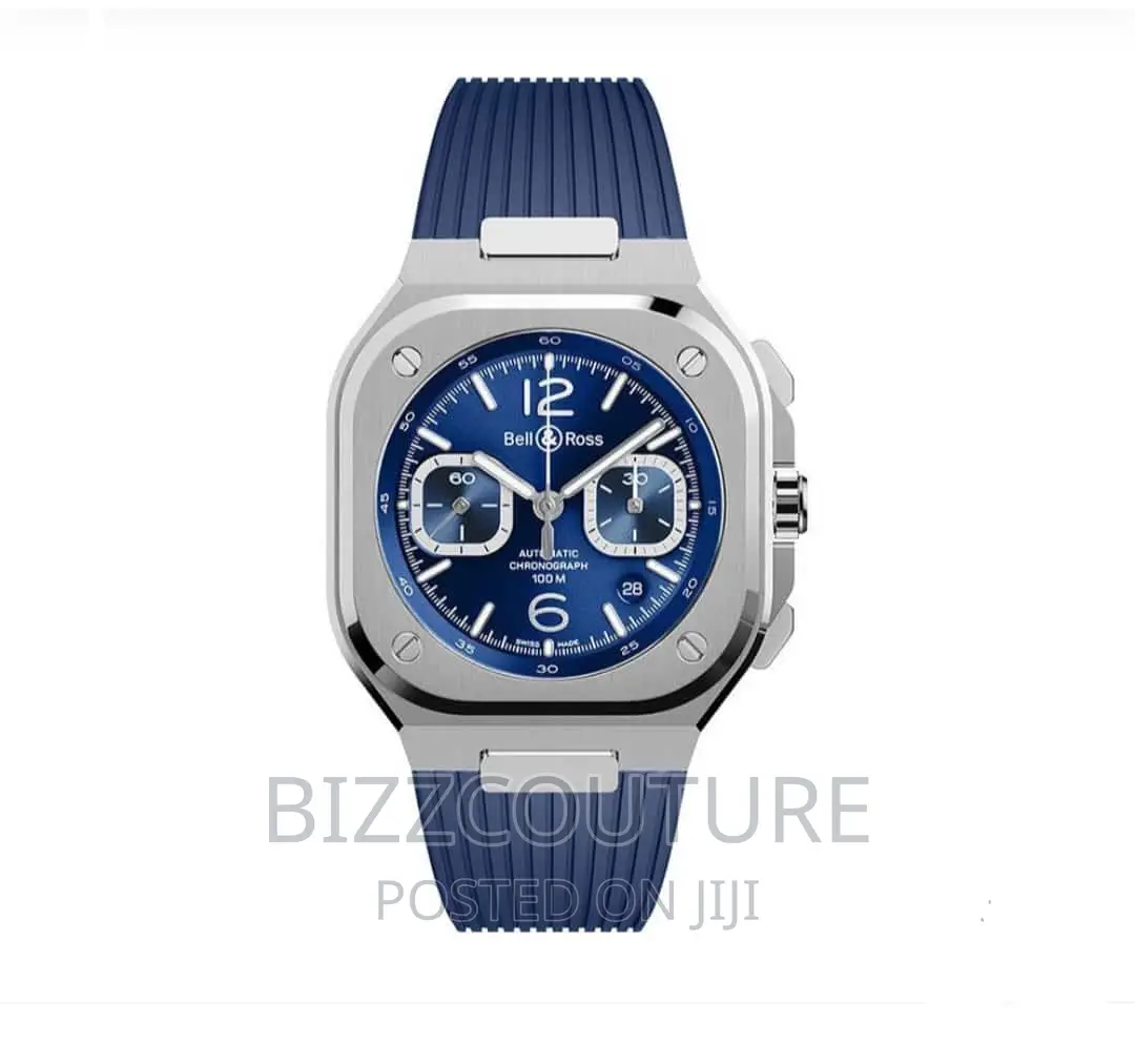 Original Bell Ross Rubber Strap Watch Available in Store