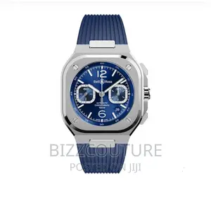 Original Bell Ross Rubber Strap Watch Available in Store