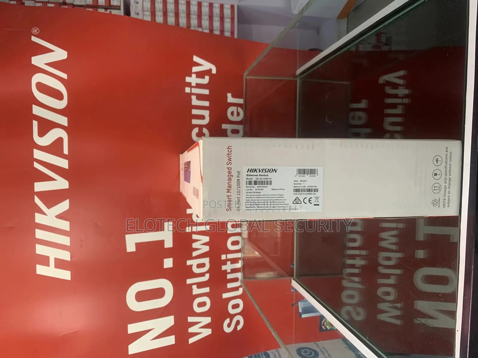 Hikvision 24 Port Fast Ethernet Smart POE Switch