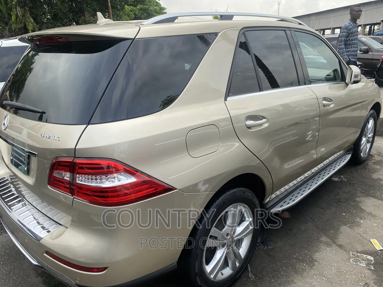Mercedes-Benz M Class 2014 Gold
