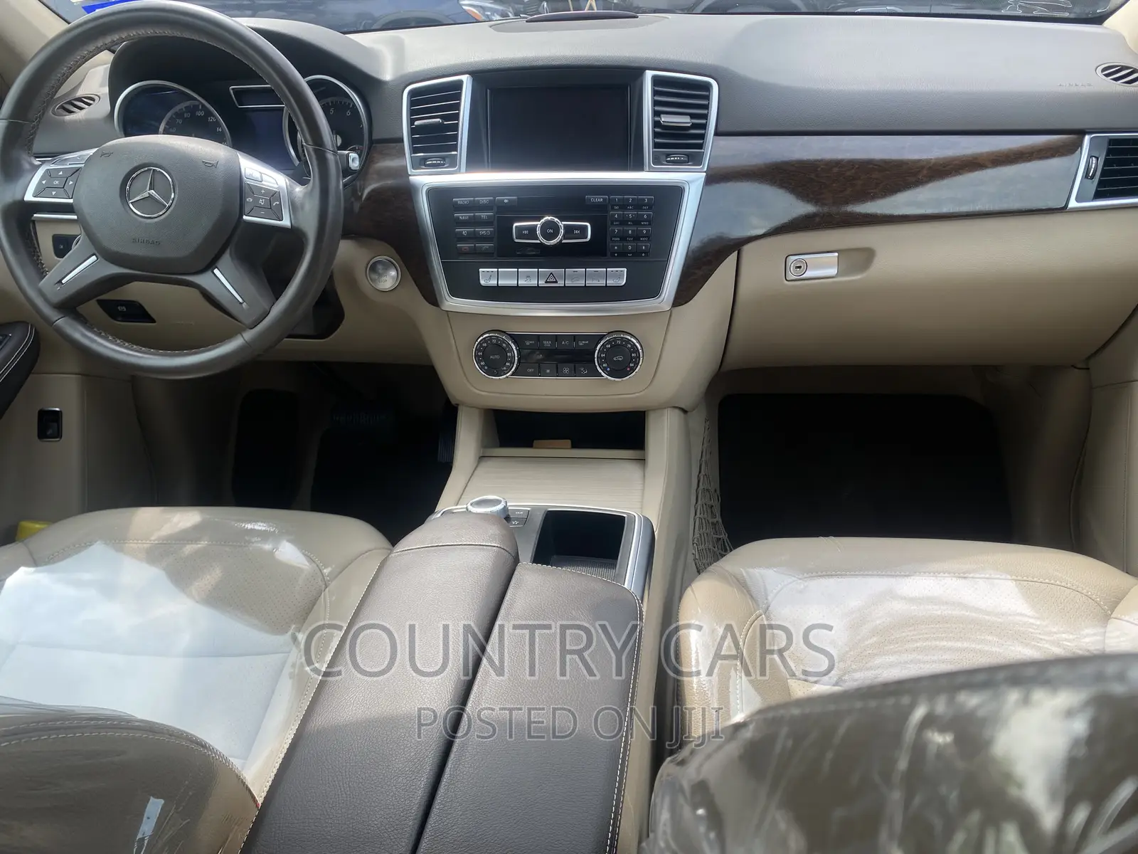 Mercedes-Benz M Class 2014 Gold