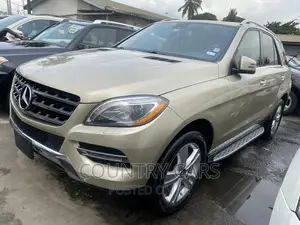 Mercedes-Benz M Class 2014 Gold