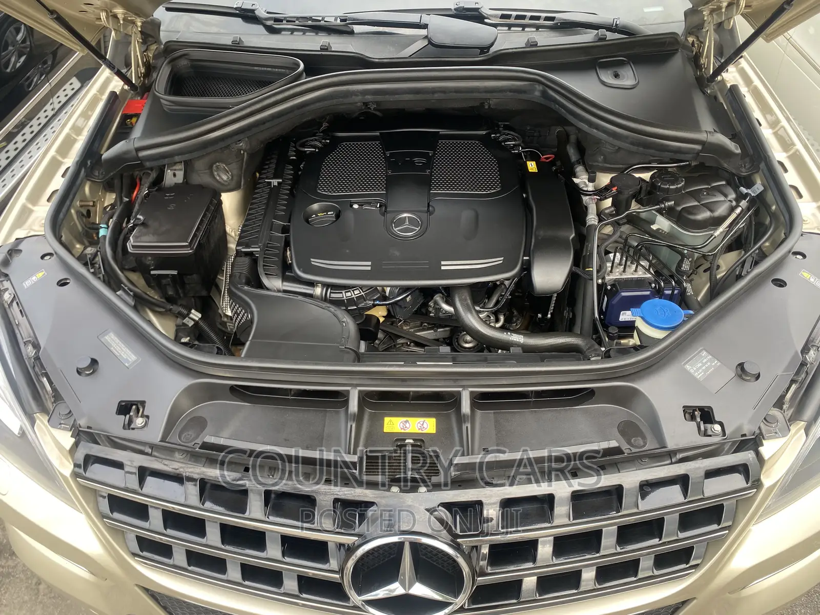 Mercedes-Benz M Class 2014 Gold