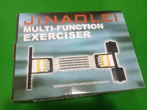 Five Spring Chest Expander Pulling Force Exercise