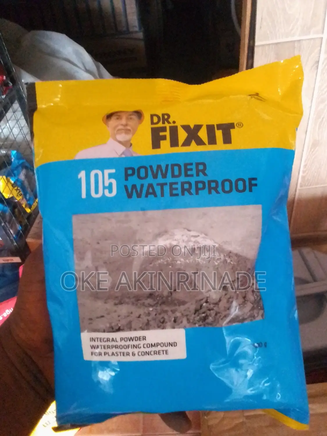 Dr,Fixit 105 Powder Waterproof for Concrete 500g