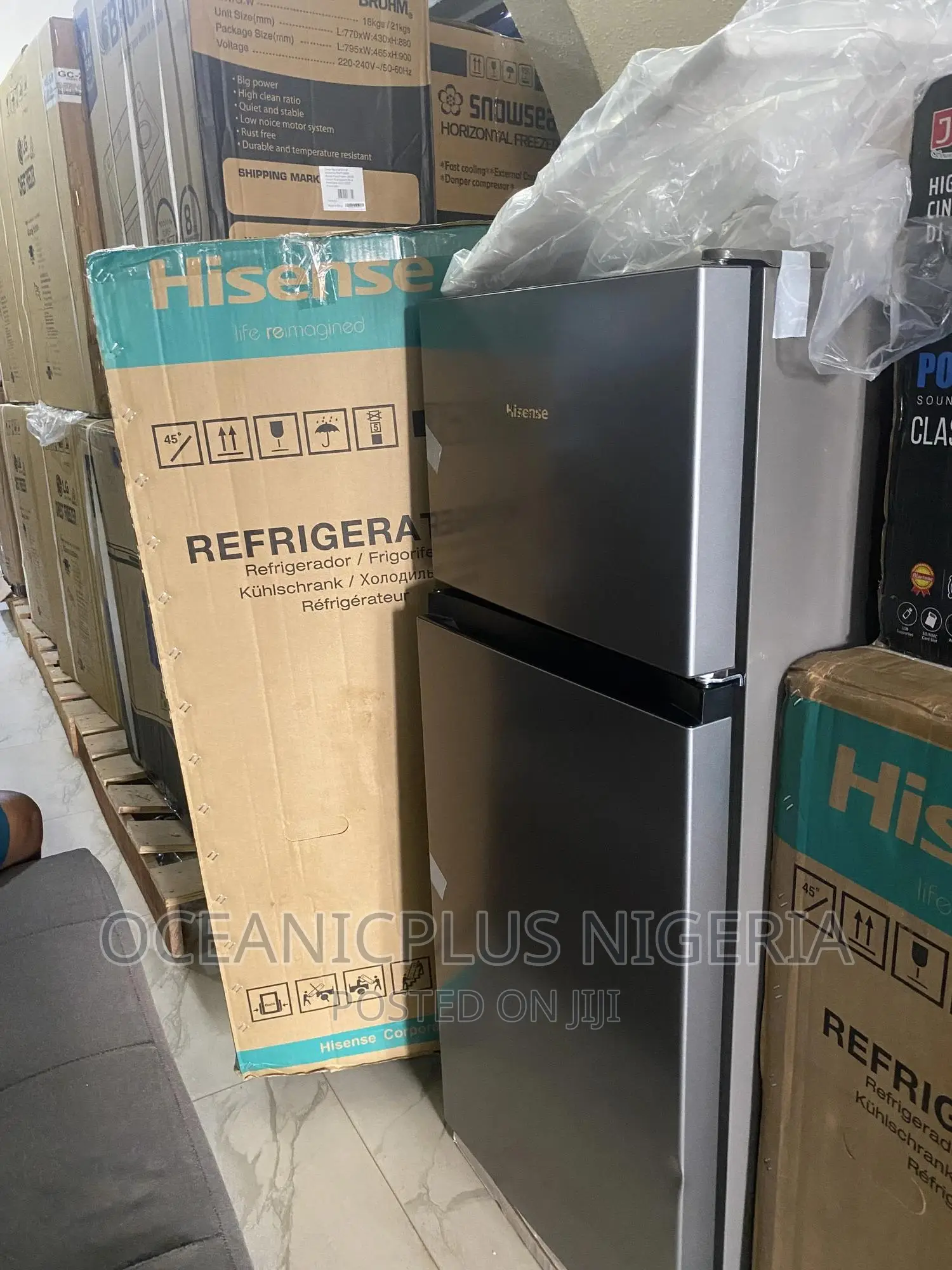 Hisense Led Lamp Top Freezer Refrigerator