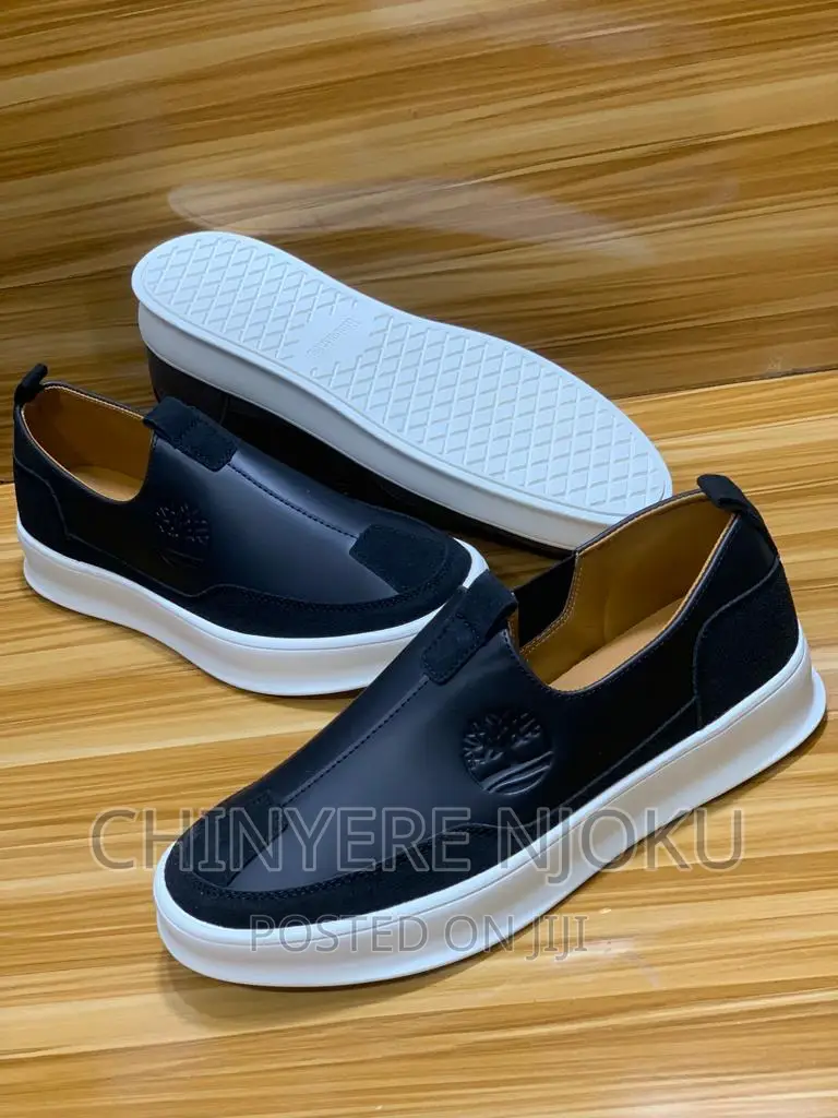 Men's Timberland With White Sole