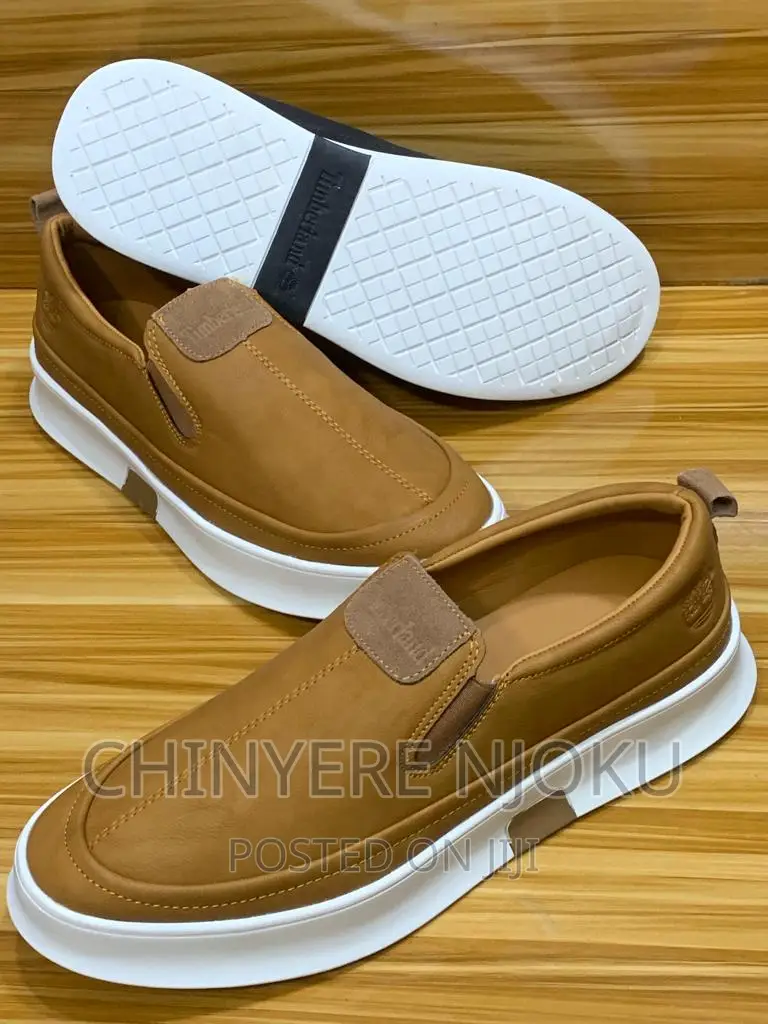 Men's Timberland With White Sole