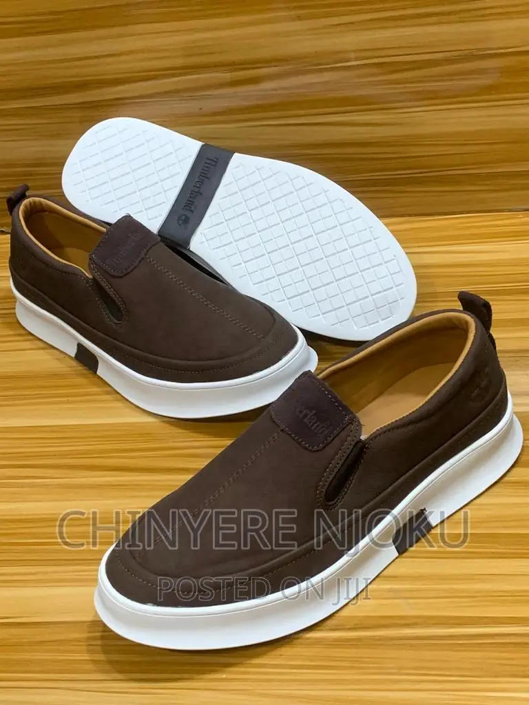 Men's Timberland With White Sole