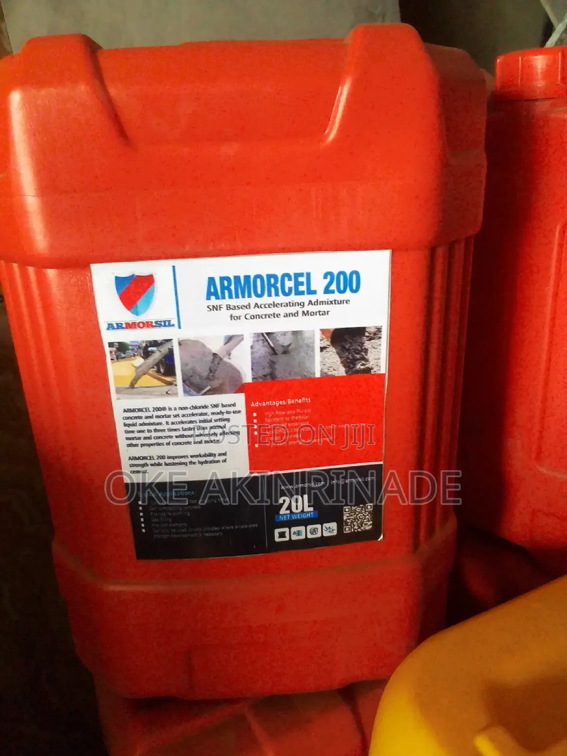 Armorcel200 SNF Accelerating Admixture for Concrete Mortar