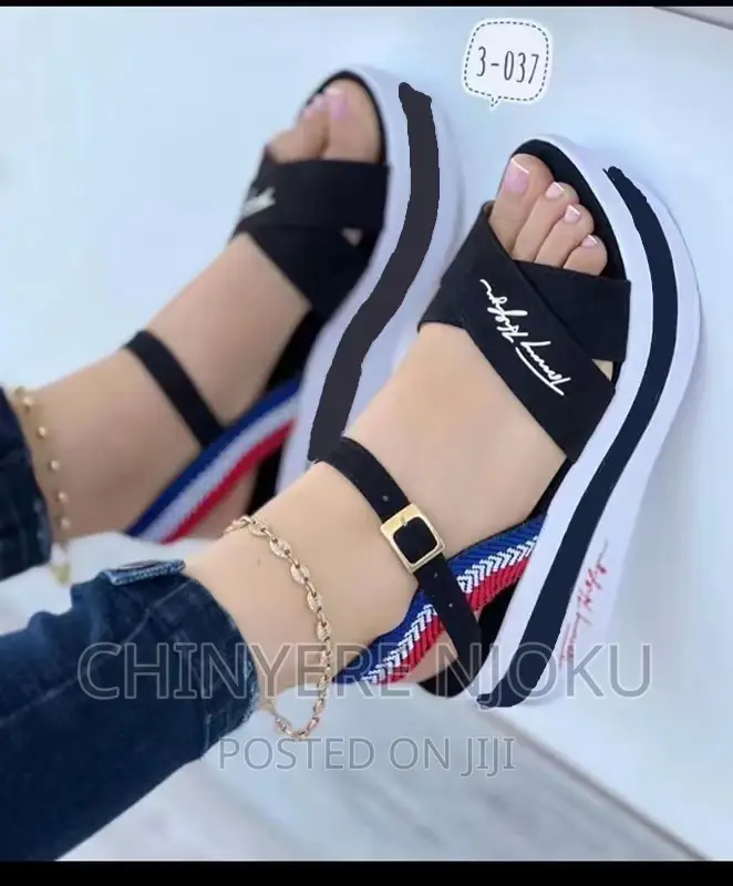Female Sandals With Wooden Sole
