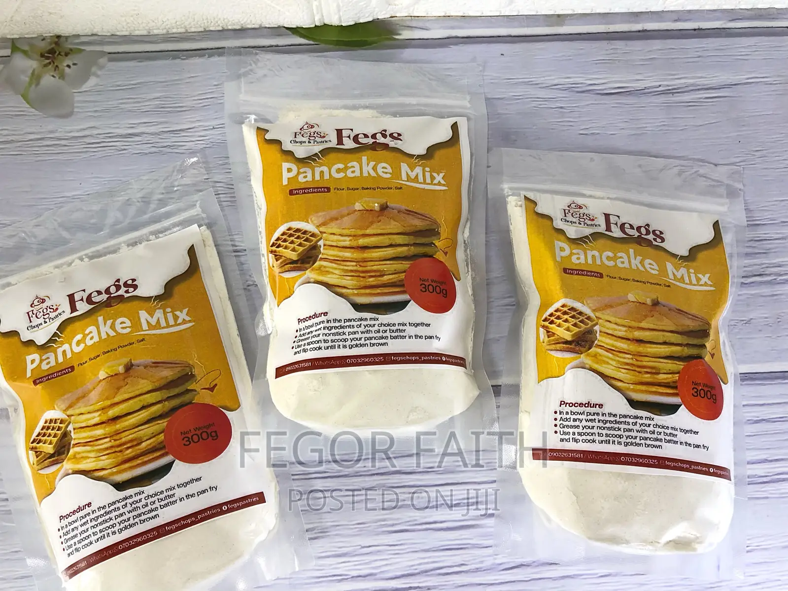 Puff Puff Mix/Pancake Mix/Buns Mix