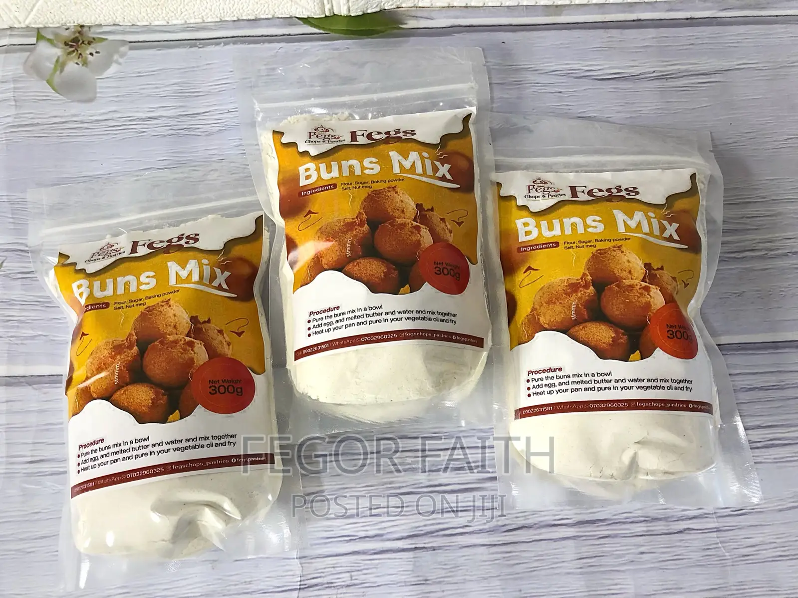 Puff Puff Mix/Pancake Mix/Buns Mix