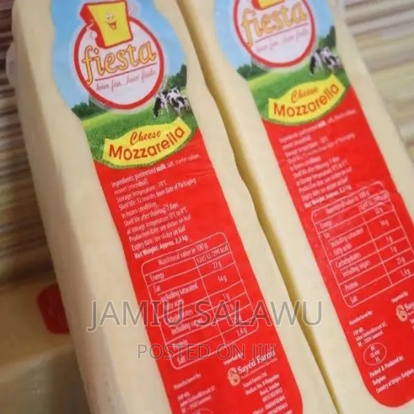 Mozzarella Cheese Block 2.3kg in Agege Meals & Drinks, Jamiu Salawu
