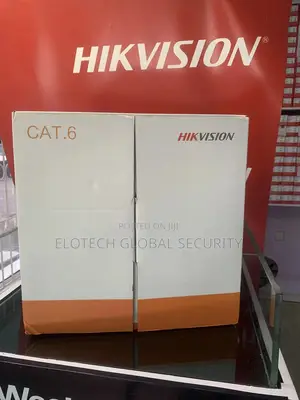 Hikvision Cat 6 Cable (Orange) Pure Copper