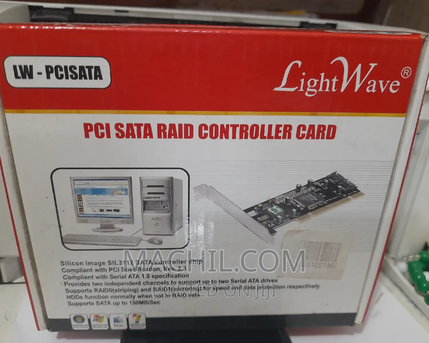 Pci Sata Raid Controller Card