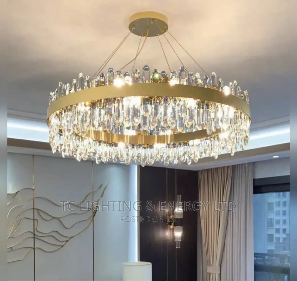 80cm Crystal Chandelier