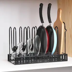 Pots and Pans Organizer Rack Multi-Layer Iron Wire Bilateral