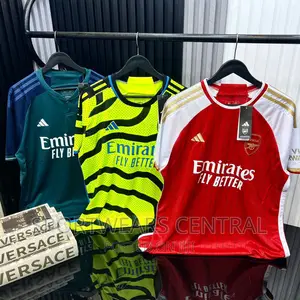 Original 2023/2024 Arsenal Home, Away and Third JERSEY