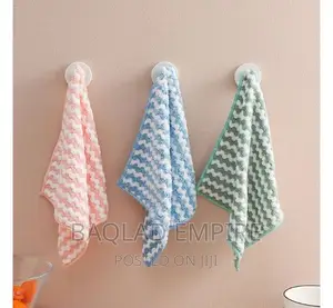 5pcs Kitchen Cleaning Rag/Towel Coral Fleece